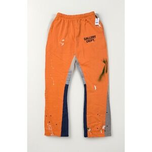 Gallery Dept. Painted Flare Sweatpants Orange Size L Brand New